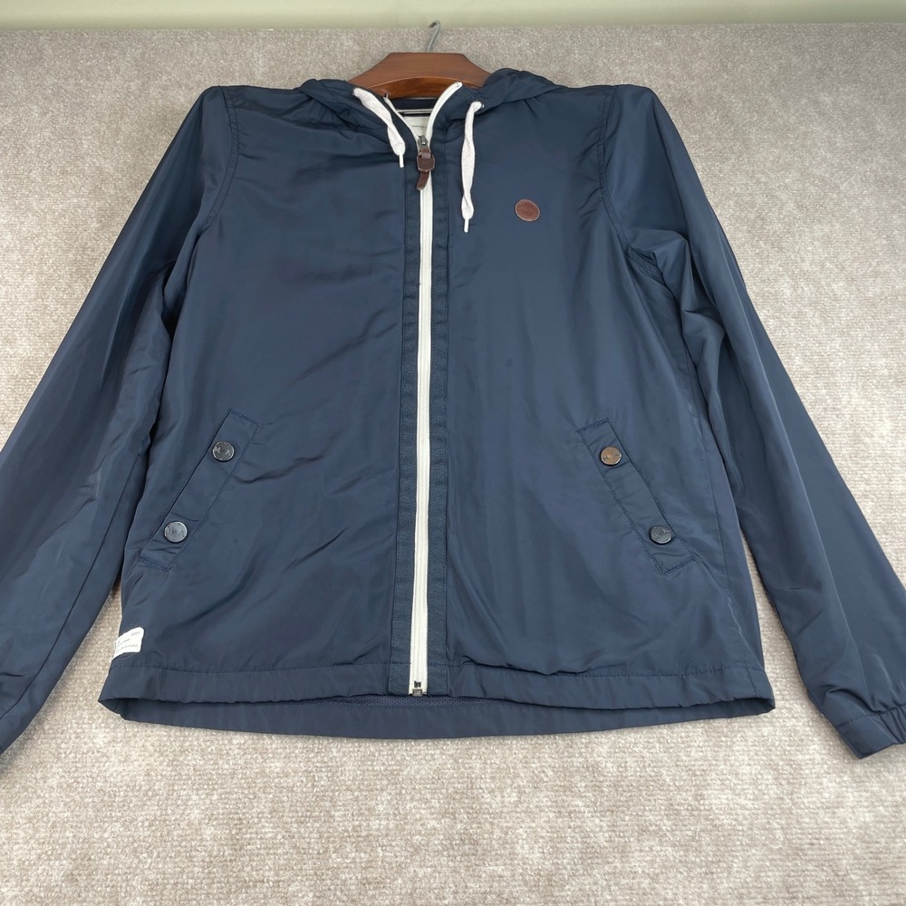 Marshall Artist Lightweight Hooded Jacket Navy Blue‎ Size Small Modern Tailoring - Picture 2 of 16